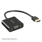 Buffalo HDMI to VGA Adapter, 0.15m, Black