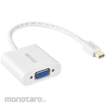 Buffalo MiniDisplayPort to VGA Adapter, White