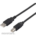 Buffalo USB 2.0 A to B Cable 0.7m Black