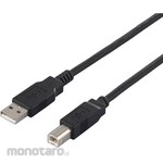 Buffalo USB 2.0 A to B Environmentally Friendly Cable 5.0m Black