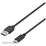 Buffalo USB3.2 Gen1 Cable AC 1.5m Black