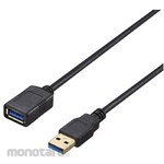 Buffalo USB3.2 Gen1 Extension Cable AA 1.5m Black