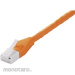 Buffalo Unbreakable Cat5e LAN Cable, 10m, Orange