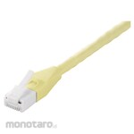 Buffalo Unbreakable Cat5e LAN Cable, 2m, Light Yellow