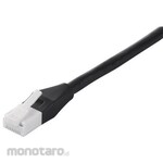 Buffalo Unbreakable LAN Cable, Category 5e, Straight, Standard, 10m, Black