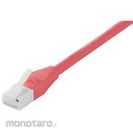 Buffalo Unbreakable LAN Cable, Category 6, Straight, Standard, 2m, Pink
