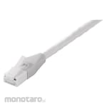 Buffalo Unbreakable LAN Cable, Category 6, Straight, Standard, 5m, White