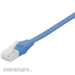 Buffalo Unbreakable LAN Cable, Category 6, Straight, Standard, 7m, Blue