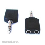 COMON Dia6.3mm Stereo Distribution Adapter