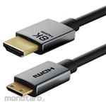 Cabletime Mini HDMI to HDMI Cable 8K60Hz (Kabel HDMI)