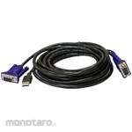 D-Link Cable VGA Monitor and USB mouse/keyboard connection 4.5-meters Cable