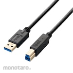 ELECOM HDMI conversion cable mini HDMI-HDMI Triple shielded cable 10cm Black