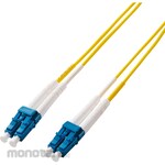 ELECOM Optical Fiber Cable LC-LC 2-Core Single Mode OS2