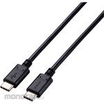ELECOM USB Cable CC Type-C Cable for Charging/Data Transfer PD Compatible Max 100W 5A USB2.0 Compact Connector