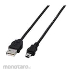 ELECOM USB Cable Digital Camera Cable Mini BA