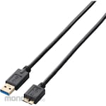 ELECOM USB Cable Micro B Cable Micro B-A 3.0 Triple Shielded Cable