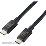 ELECOM USB cable CC Type-C cable USB4 PD EPR compatible 240W