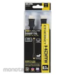 ELPA (Asahi Electric) Ethernet-compatible HDMI cable