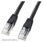 ESCO LAN cable (CAT6/anti-break tab/black) EA764BB series