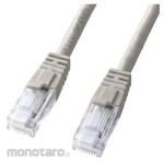 ESCO LAN cable (CAT6/anti-break tab/light gray) EA764BB series