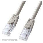 ESCO LAN cable (CAT6/anti-break tab/light gray) EA764BB series