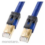ESCO LAN cable (CAT7A/SCTP type/blue) EA764BB series