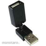 GROOVY USB-A Male to Female Adapter Gm-UH006B Black