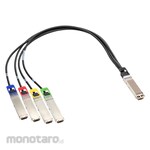 HP (Hewlett-Packard Japan) InfiniBand NDR200 OSFP to 4xOSFP Splitter DAC Cable (3m)