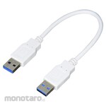 Henkan Meijin Cable USB3.0 Cable A-A 20cm Cross Connection