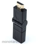 JTT HDMI Male - HDMI Female 2-Axis Adapter