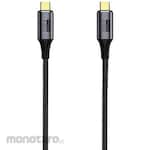 JTT Type C to Type C USB 4.0 Multifunctional Data Cable 0.3m