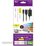 MCO USB PD compatible USB Type-C to HDMI conversion cable