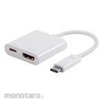 MONOPRICE USB-C to HDMI and USB-C Female