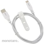 Ohm Electric USB-A to USB-C Cable, Heavy-Duty Nylon, 1m