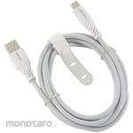 Ohm Electric USB-A to USB-C Cable, Heavy-Duty Nylon, 2m