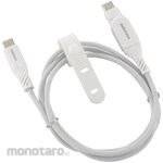 Ohm Electric USB-C to USB-C Cable, PD100W, Single-Sided Swing, 1m