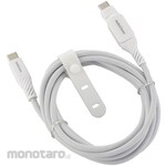 Ohm Electric USB-C to USB-C Cable, PD100W, Single-Sided Swing, 2m