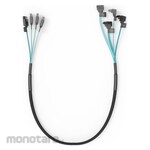Orico 4 Pack SATA III Cable with Locking Latch