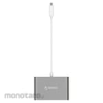 Orico Aluminum Alloy Type-C to VGA / HDMI / RJ45 / Type-C PD / Type-A Adapter