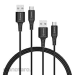 Orico Aramid Fiber Braided Type-A to Micro Charge & Sync Cable 1 Meter