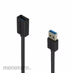 Orico CER3-15 USB3.0 AM to AF 5 Ft / 1.5M Round USB Cable