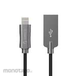 Orico LTU-10 Lightning Data Cable - Cokelat Tua