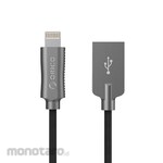 Orico Lightning Data Cable iphone 15cm - LTU-015 - Hitam