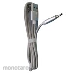 Orico N101-10-PRO Type-C Charging and Data Cable 100cm 2.4A - SILVER