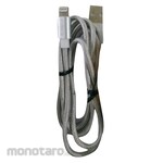 Orico N201-10-PRO Lightning Charging and Data Cable 100cm 2.4A - SILVER