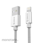 Orico Nylon Lighting Charge & Sync Cable 1 Meter