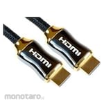 RS PRO 4K HDMI Braided with Shielded Hood