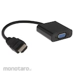 RS PRO HDMI M Source - VGA M Display Cable