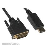 RS PRO Male DisplayPort to Male DVI-D Dual Link