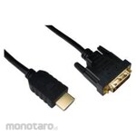 RS PRO Male HDMI to Male DVI-D Dual Link